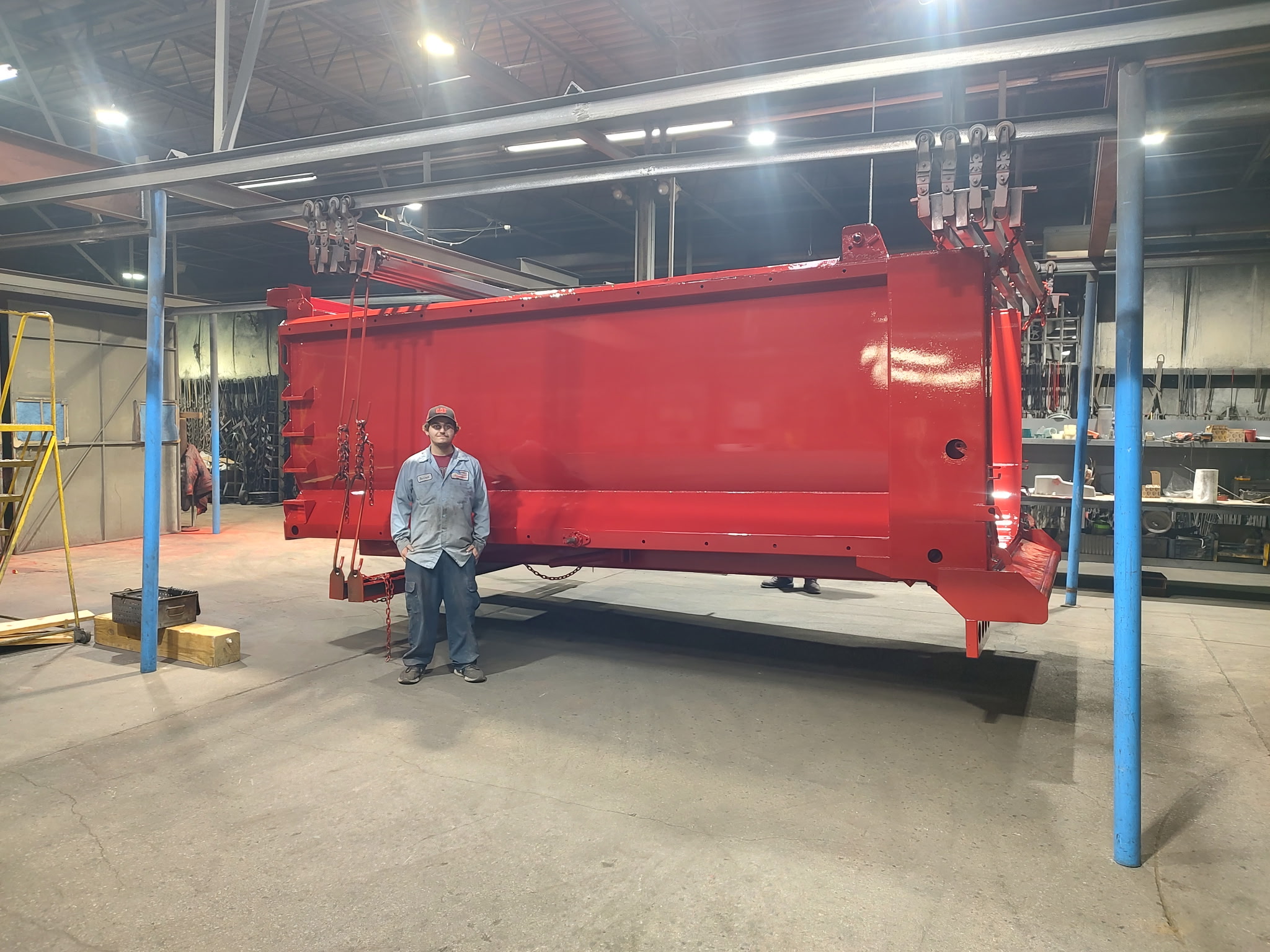 Red Dump Truck Body