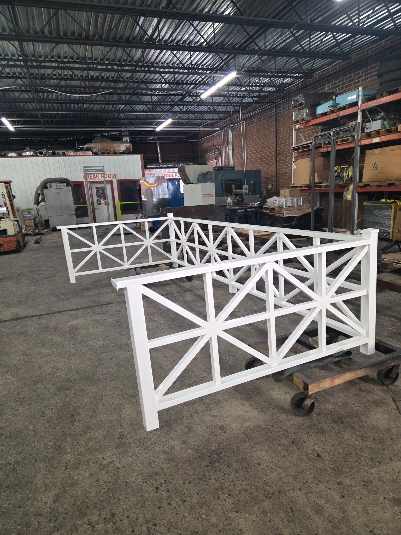 White Decorative Railings